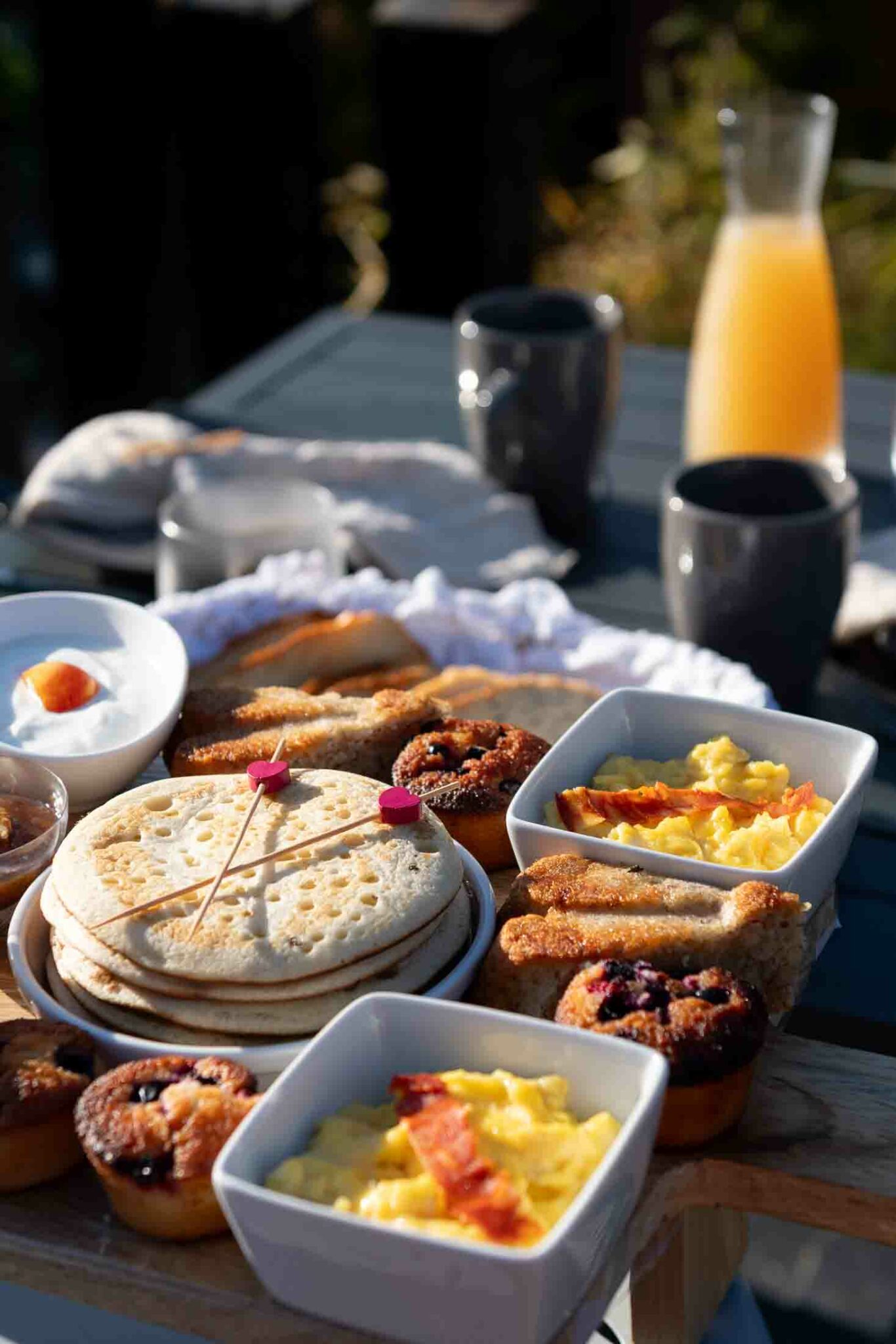 séjour romantique avec brunch