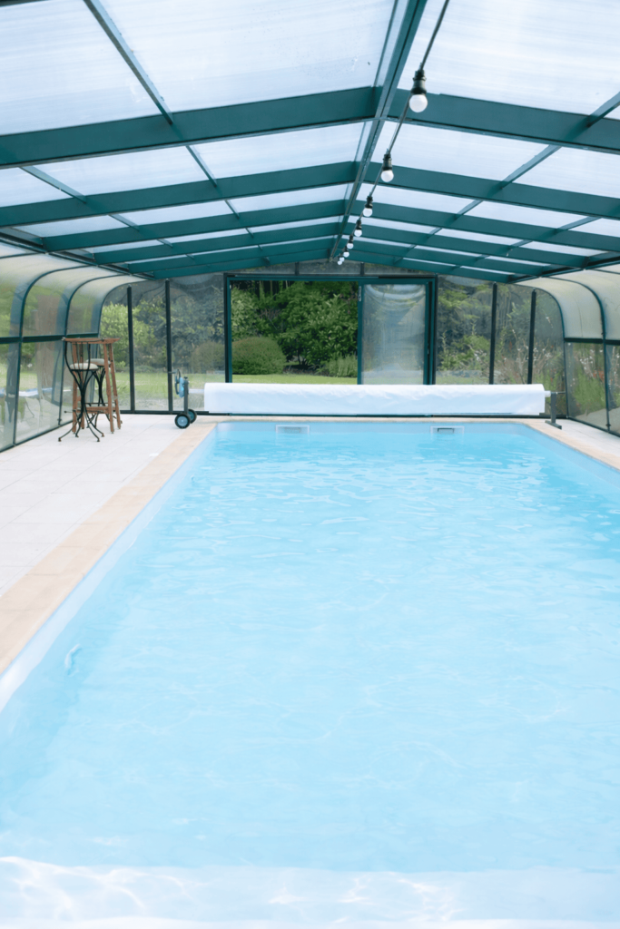Piscine couverte chauffée